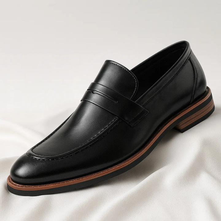 Luca Italian Penny Loafers