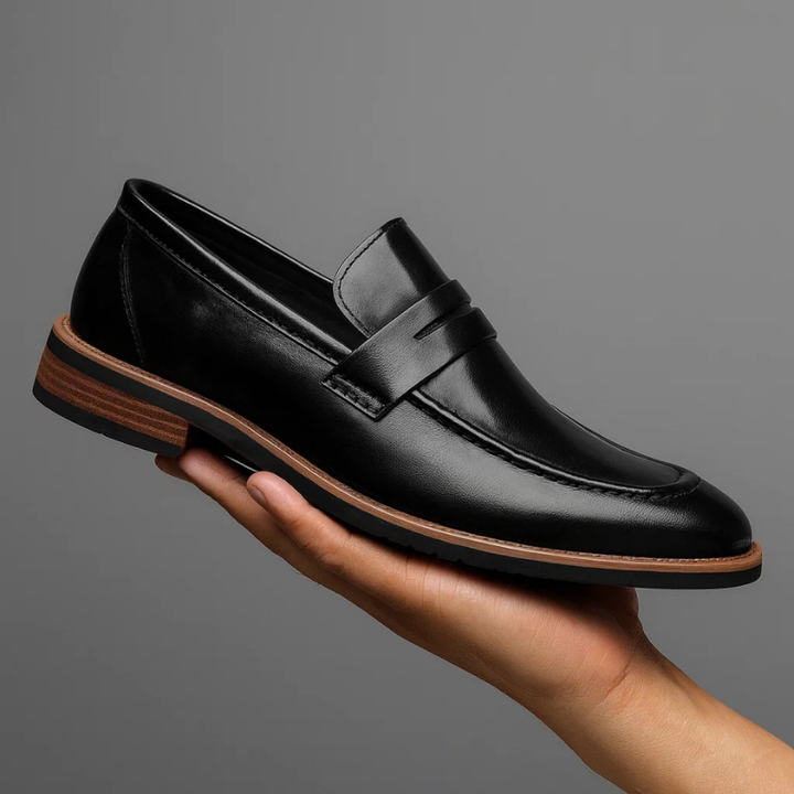Luca Italian Penny Loafers