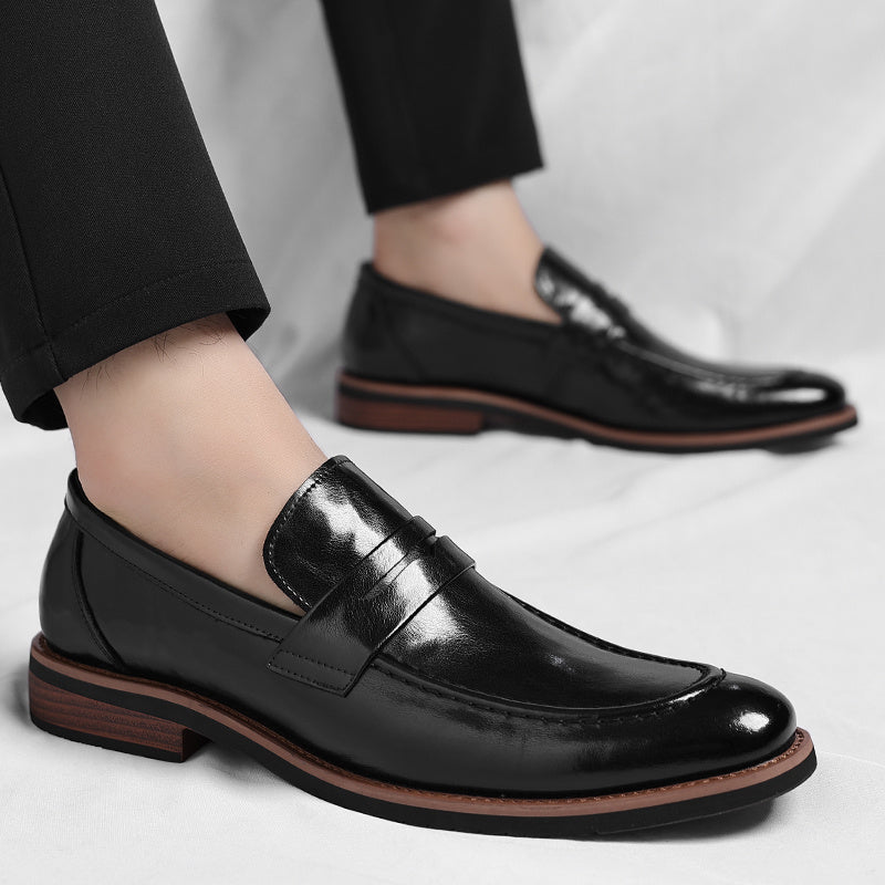 Luca Italian Penny Loafers