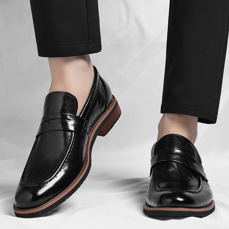 Luca Italian Penny Loafers