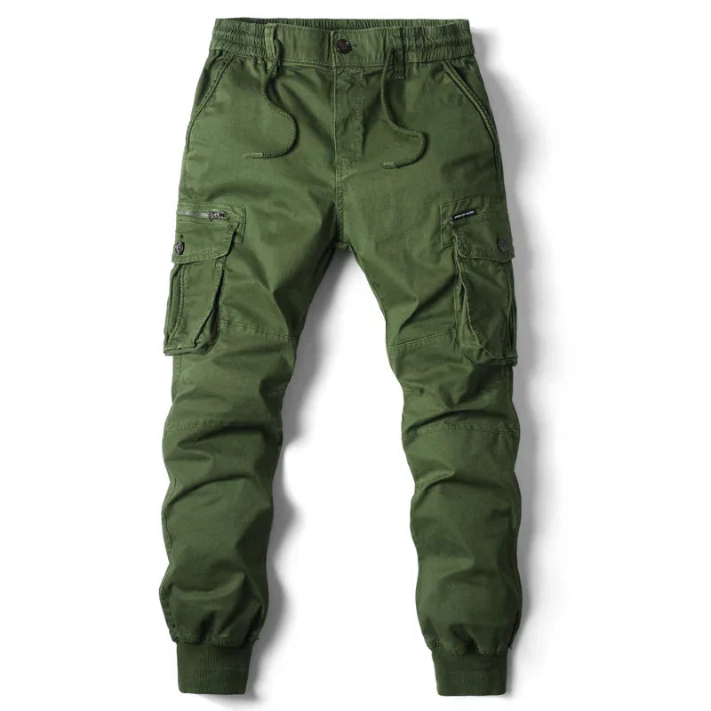 Tailored Slim Cargo Trousers