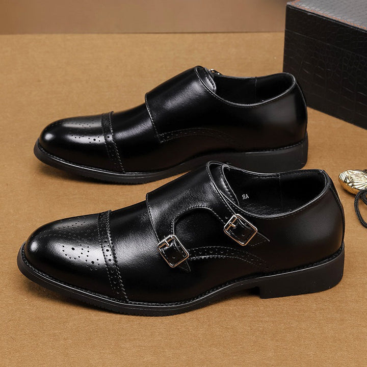 Antonio Double-Monk Strap Shoes