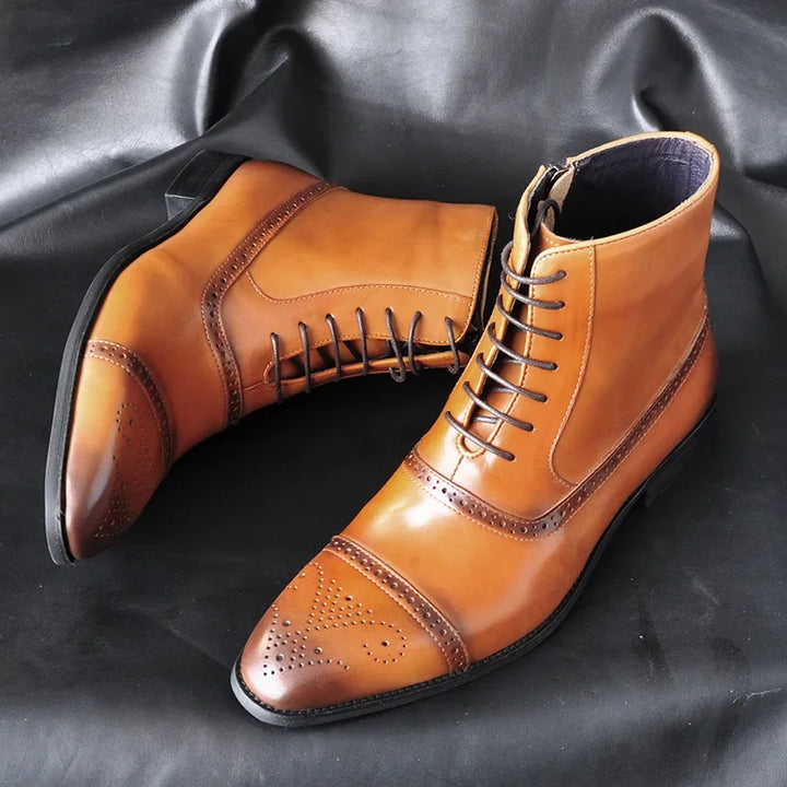 Alessandro Vieri Premium Leather Boots