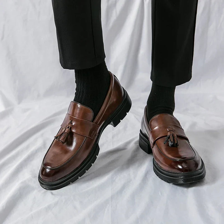 Cruz Authentic Leather Loafers