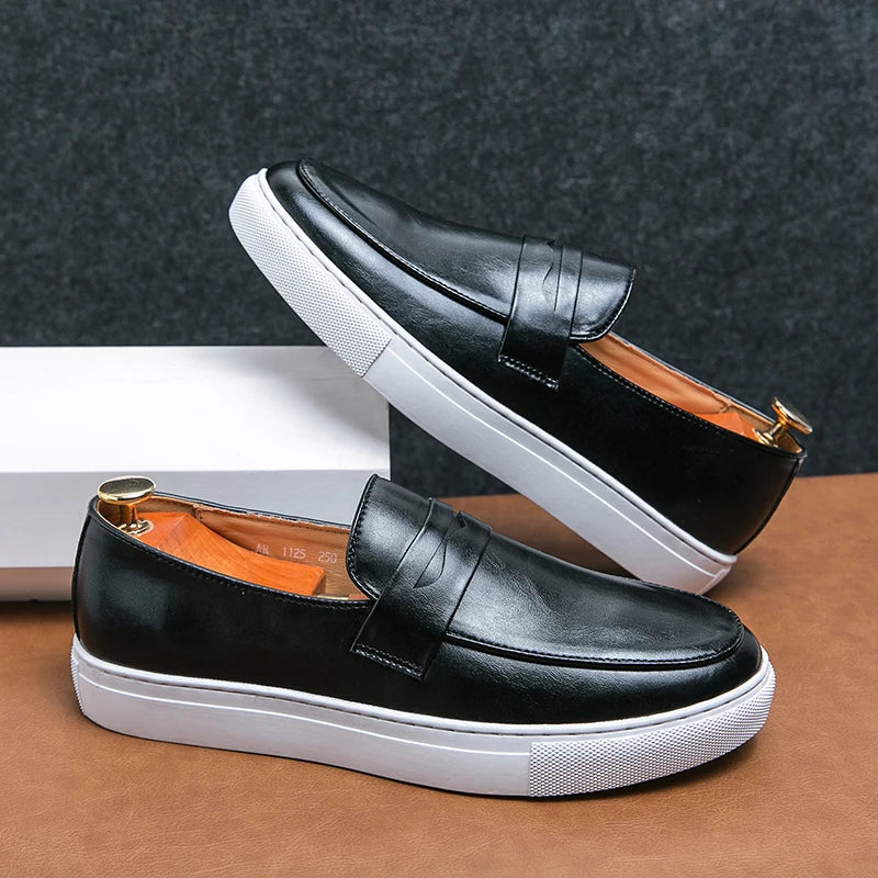 Reyes Authentic Leather Loafers