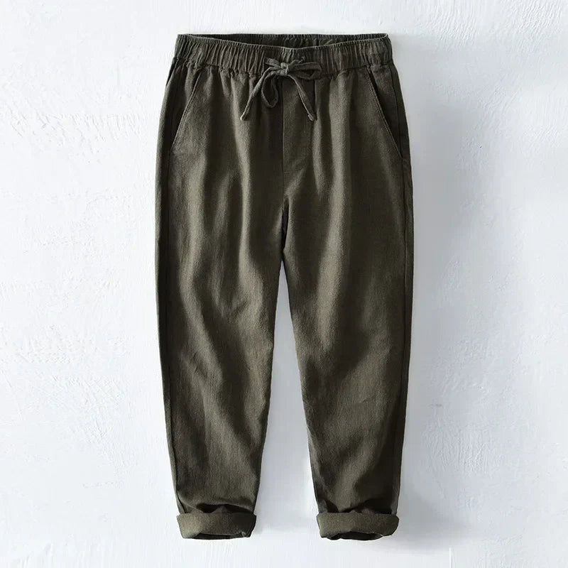 Elegant SIO Linen Trousers