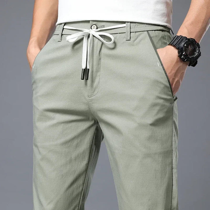 Sleek Slim Fit Trousers
