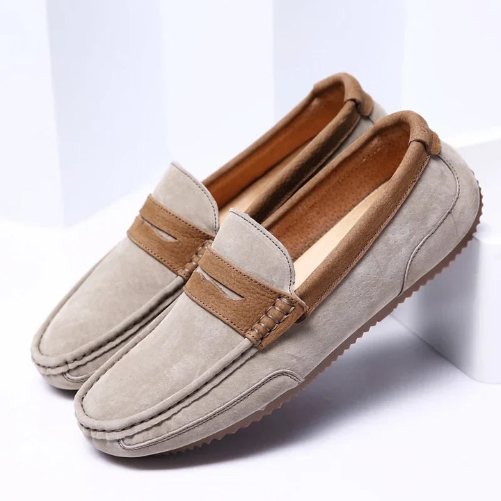 Authentic Suede Loafers