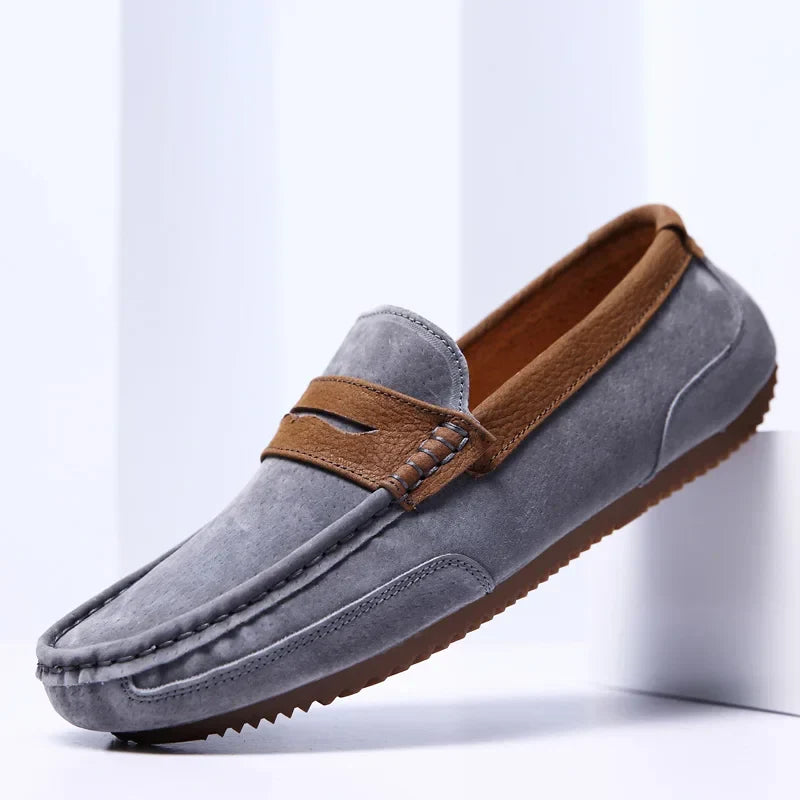 Authentic Suede Loafers