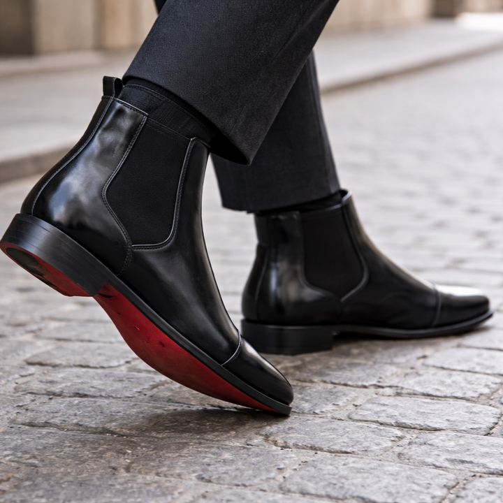 Annibale Carlucci Leather Chelsea Boots