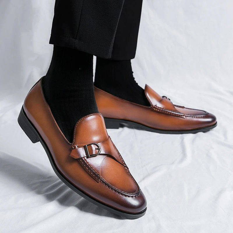 Montello Genuine Leather Loafers
