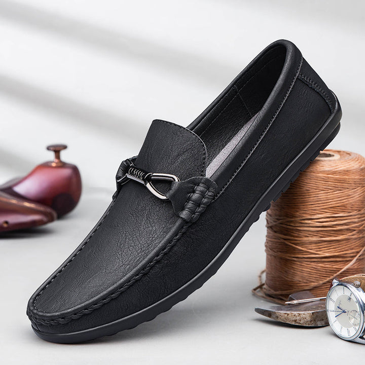 MOLNER AUTHENTIC LEATHER LOAFERS