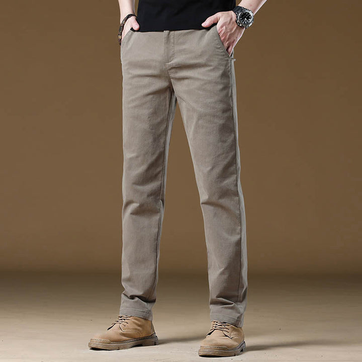 Tailored Slim Fit Office Trousers